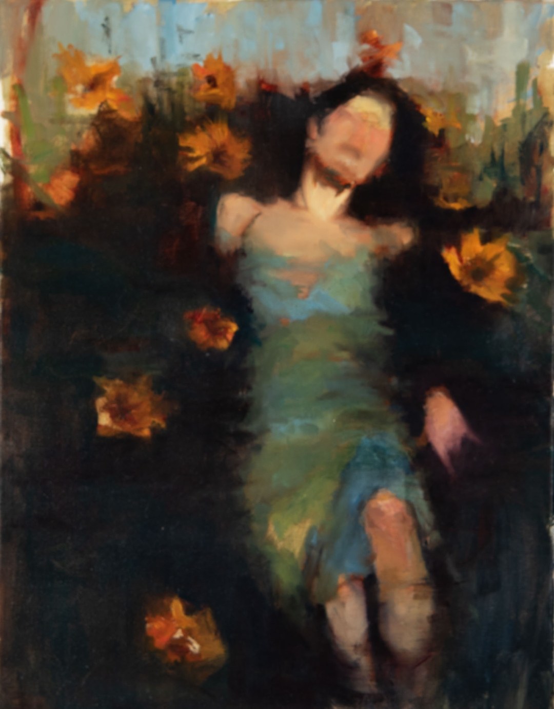 Carried &mdash; oil on canvas