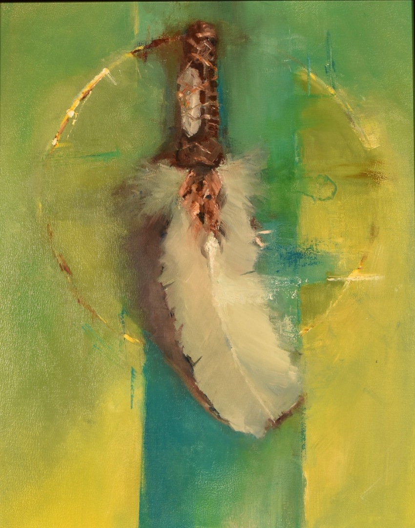 Cleansing — oil on panel